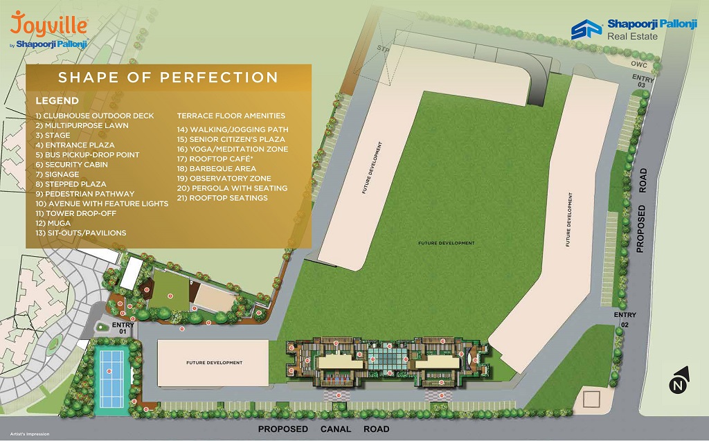 Joyville Skyluxe site plan