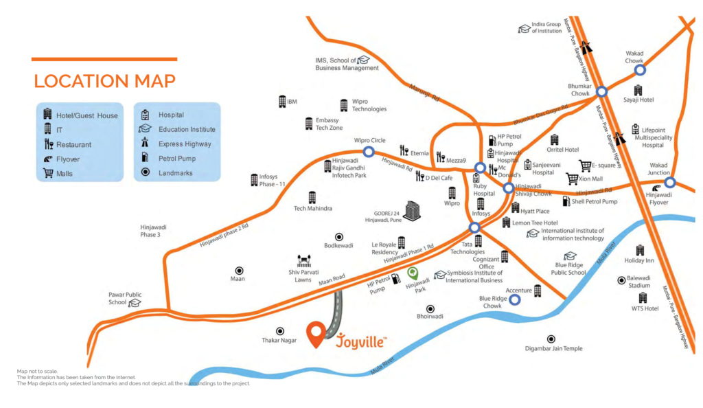 Joyville Hinjewadi Location Map